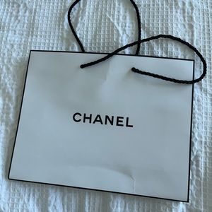 Chanel 8 X 10 shopping bag